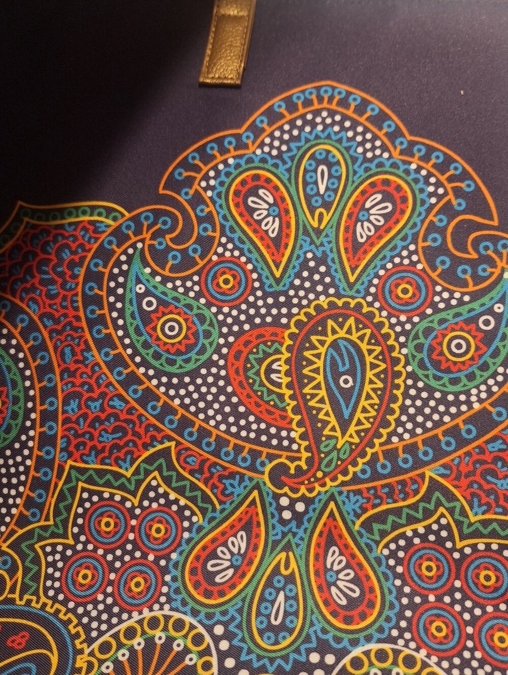 New Without Tags BohoTote with Multicolor Print